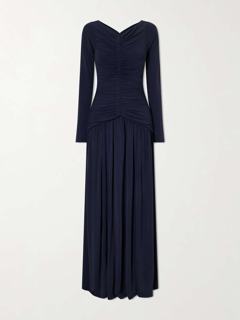 La Ligne Ruched Jersey Maxi Dress | Thumbnail 5 La Ligne Ruched Jersey Maxi Dress | Thumbnail 5