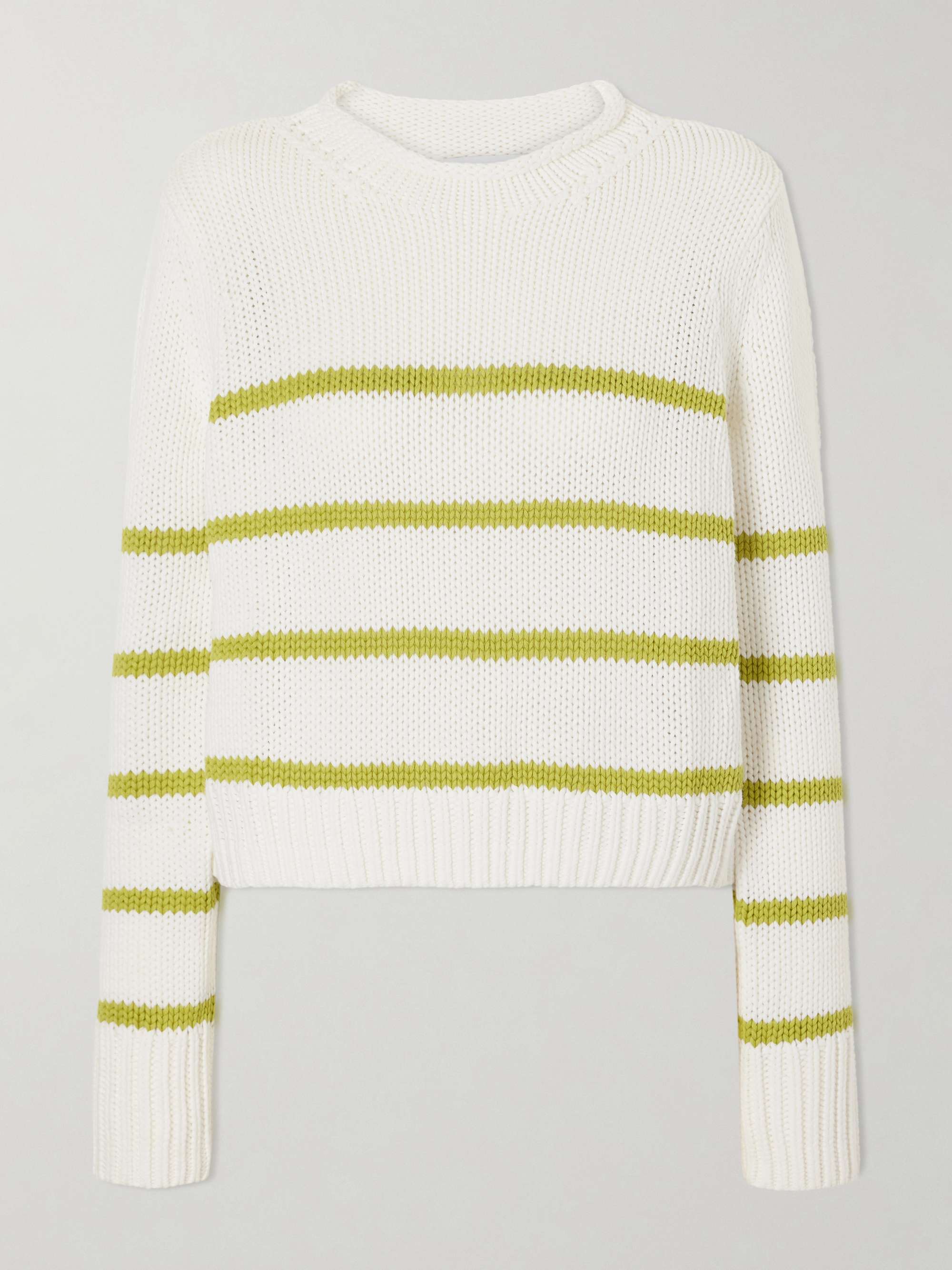 LA LIGNE Mini Marina striped cotton sweater