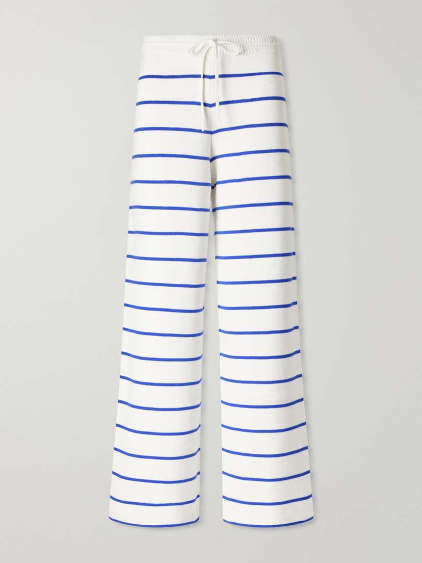 La Ligne Striped Cotton Wide-leg Pants | Thumbnail 6