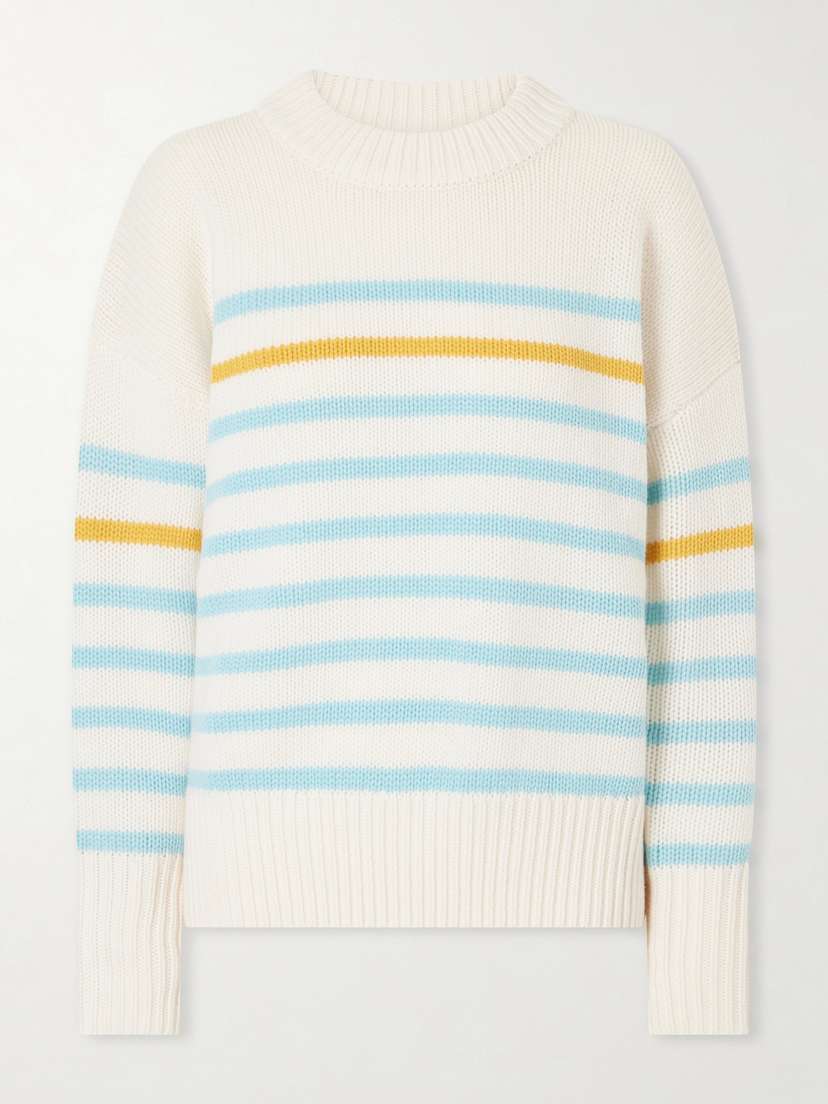 La Ligne Marin Striped Wool And Cashmere-blend Sweater | Thumbnail 5 La Ligne Marin Striped Wool And Cashmere-blend Sweater | Thumbnail 5