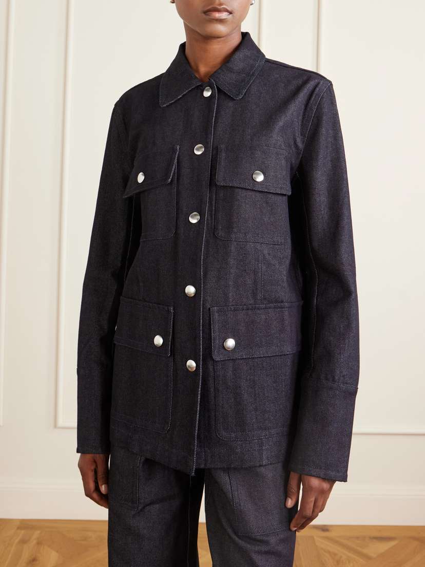 Proenza Schouler White Label Stella Denim Jacket | Thumbnail 3 Proenza Schouler White Label Stella Denim Jacket | Thumbnail 3