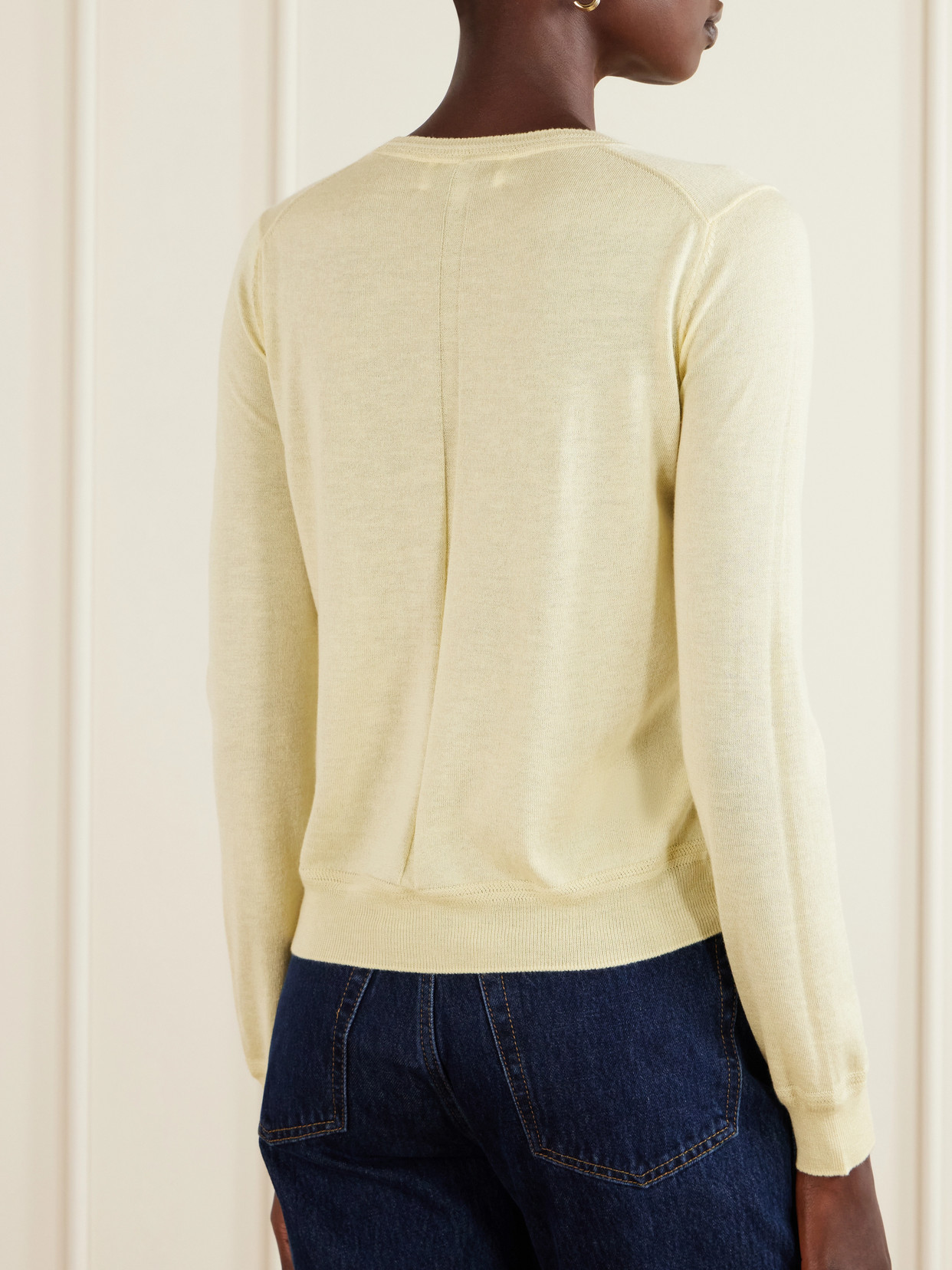 Ben Silk, Wool And Cashmere-Blend Sweater