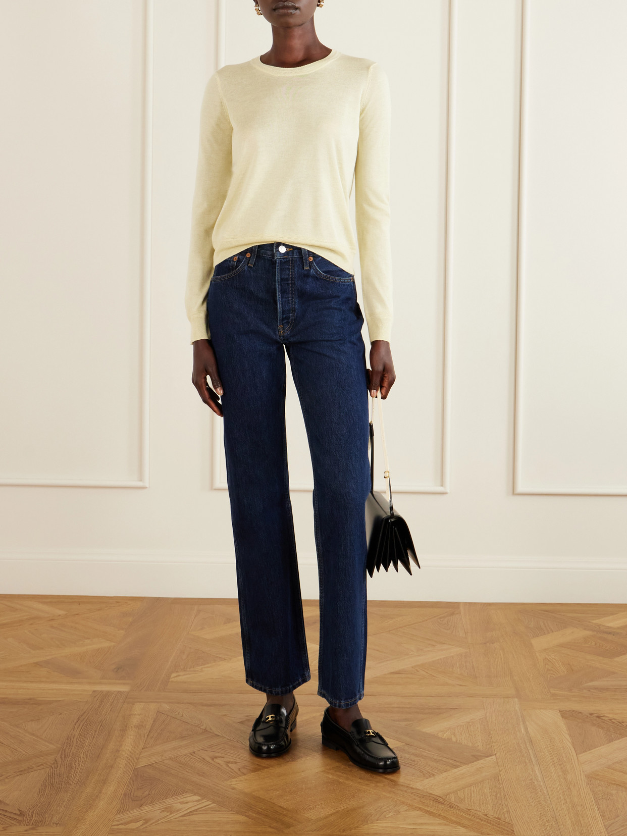 Ben Silk, Wool And Cashmere-Blend Sweater