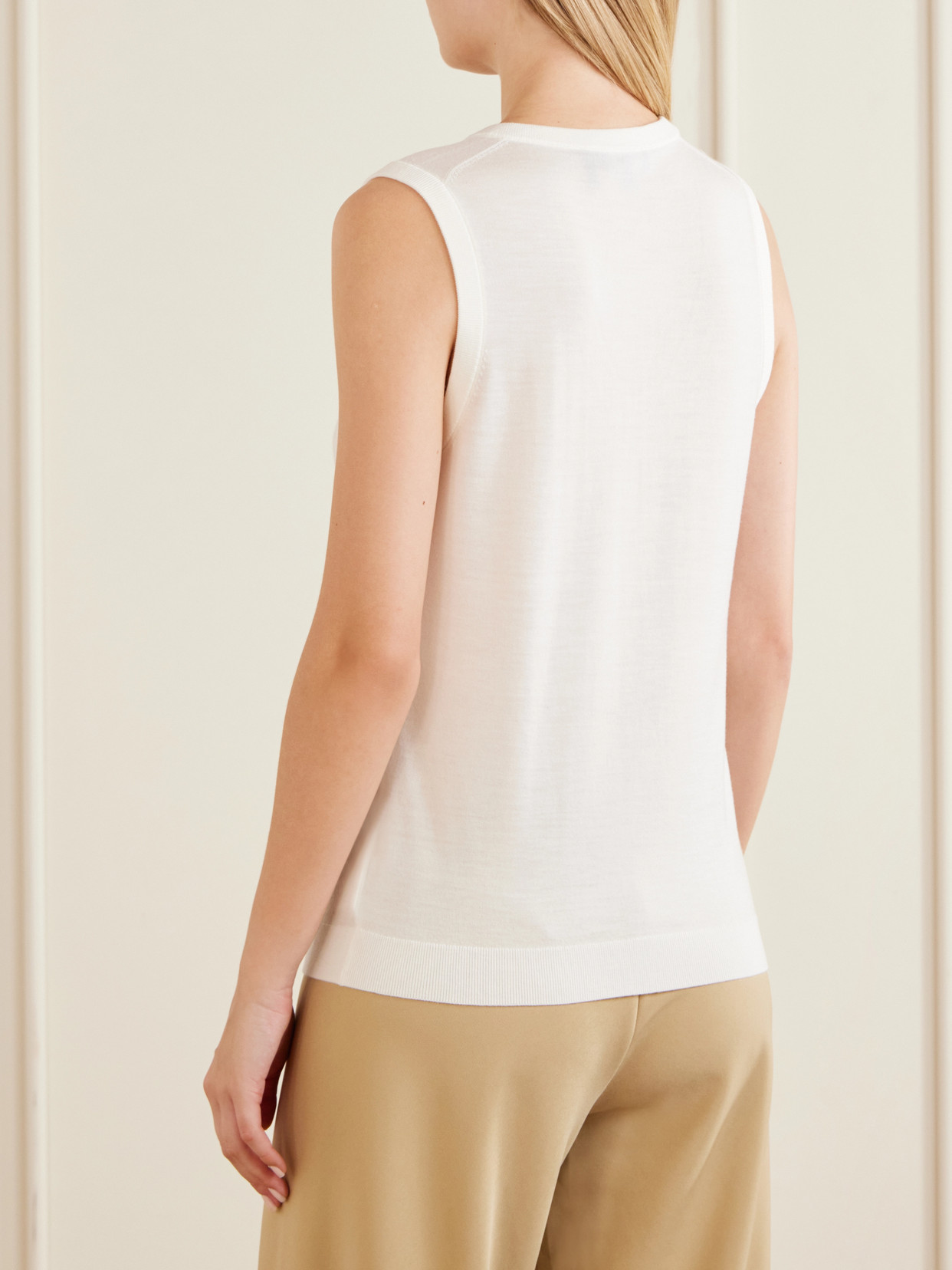 Ribbed Wool Tank