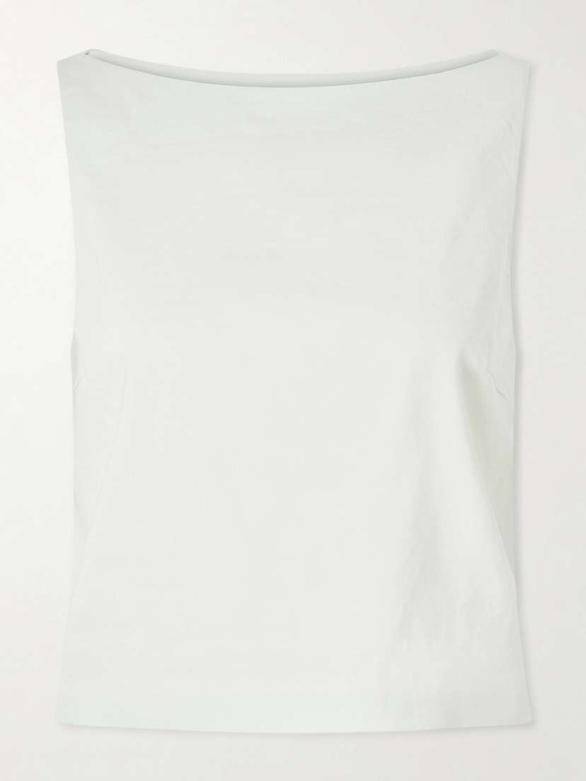 Theory Linen-blend Top