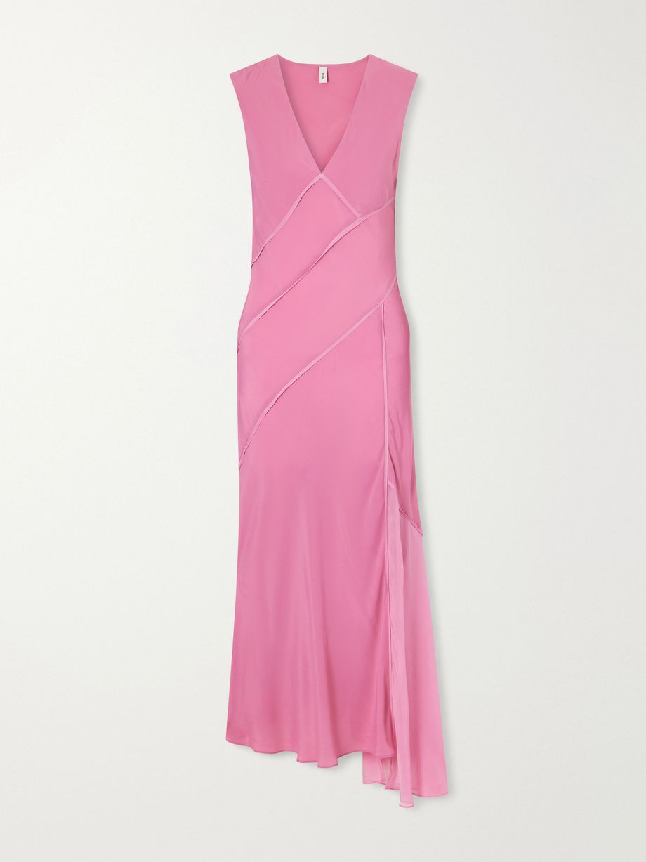 Elin panelled gown