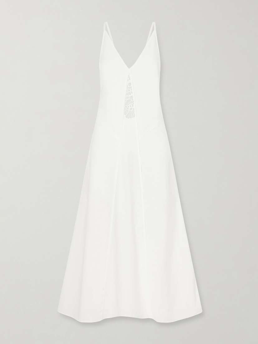 SIR. Klara Embroidered Maxi Dress