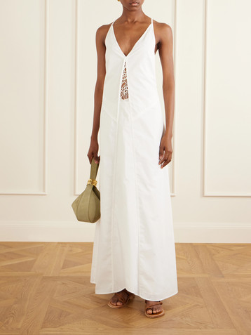 SIR. Klara embroidered maxi dress