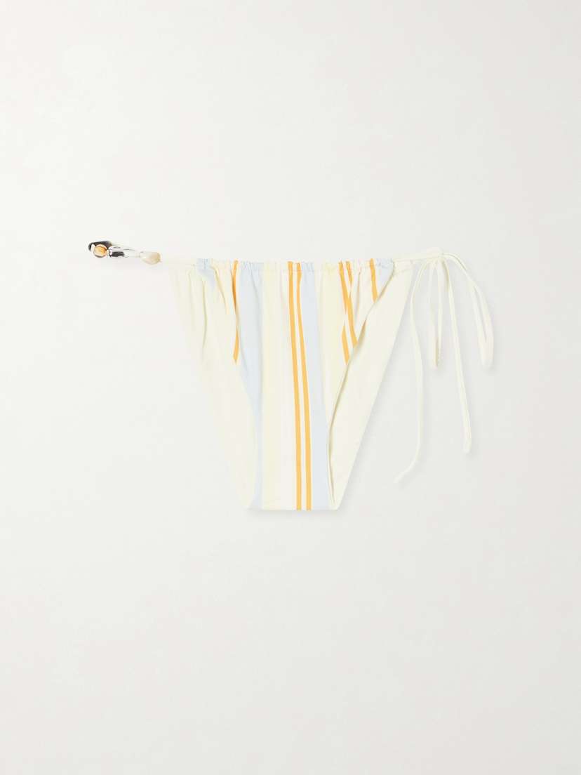 SIR. Pernille Reversible Striped Bikini Briefs