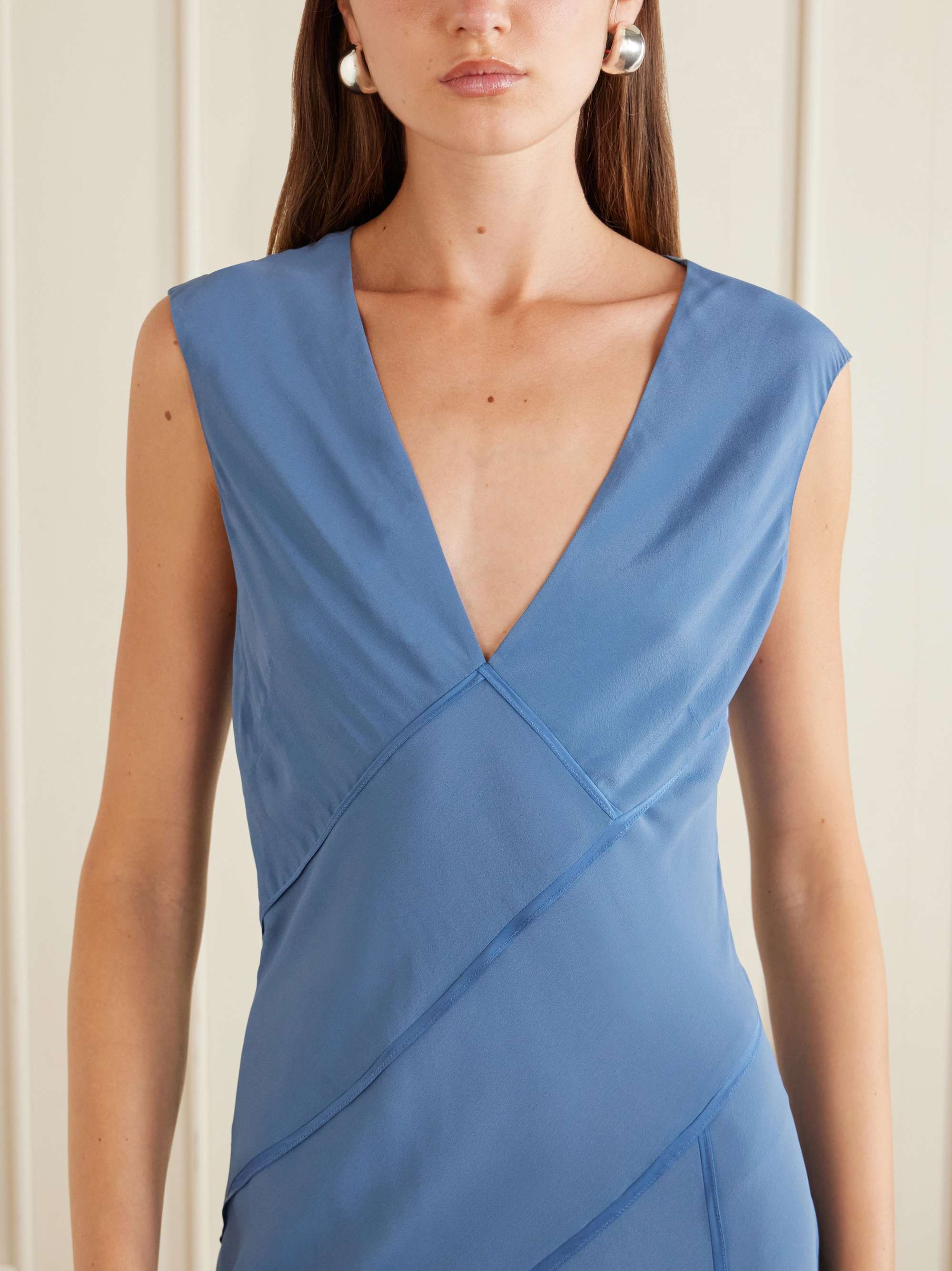 elin satin evening dress Locket | The White Gown - Elin