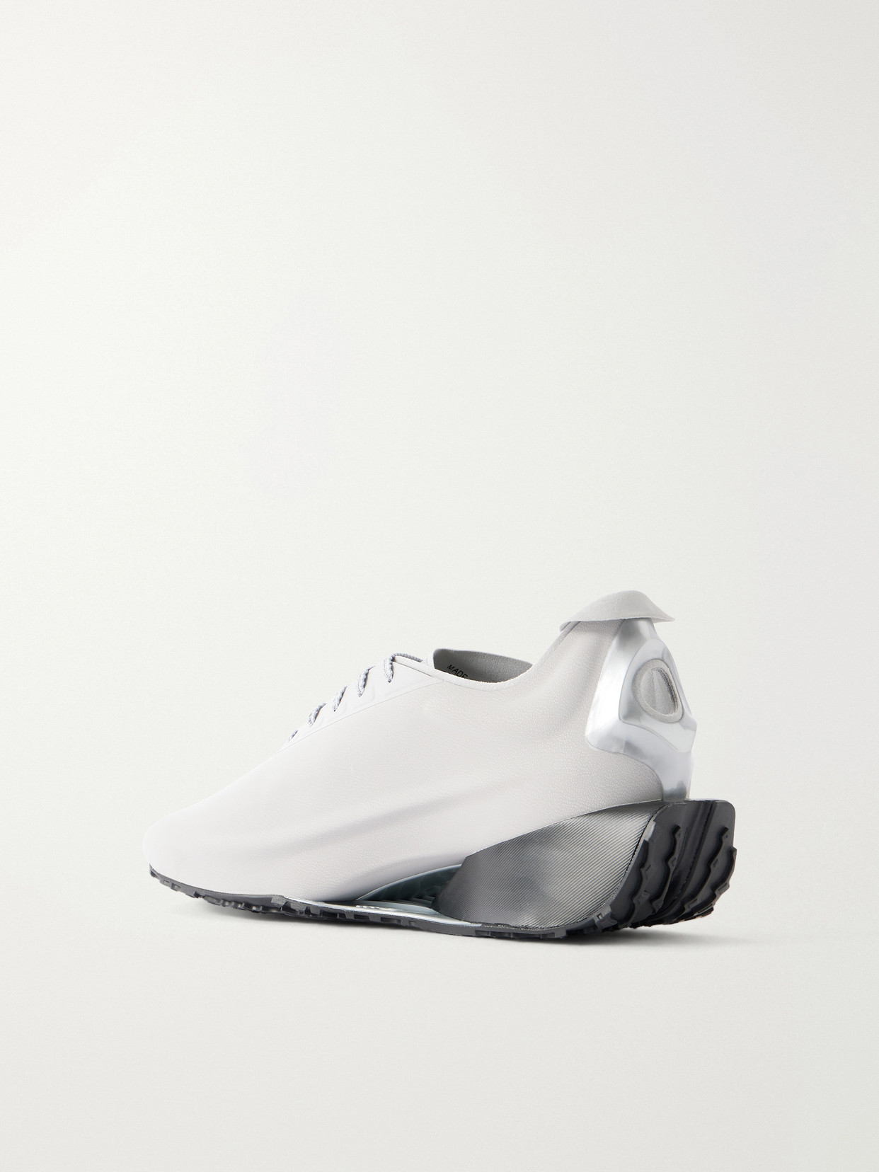 First Sight Noir Rubber And Textile Sneakers