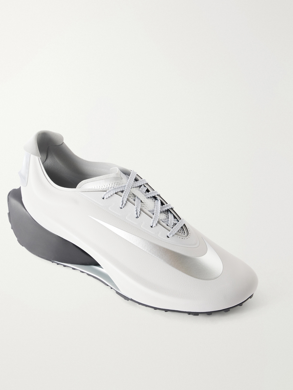 First Sight Noir Rubber And Textile Sneakers