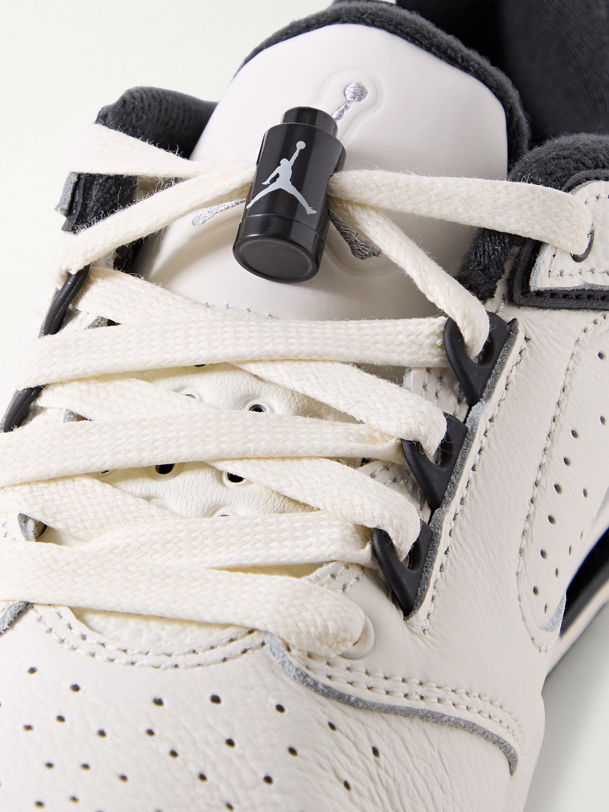 Jordan Sixty Plus Textured-Leather Sneakers