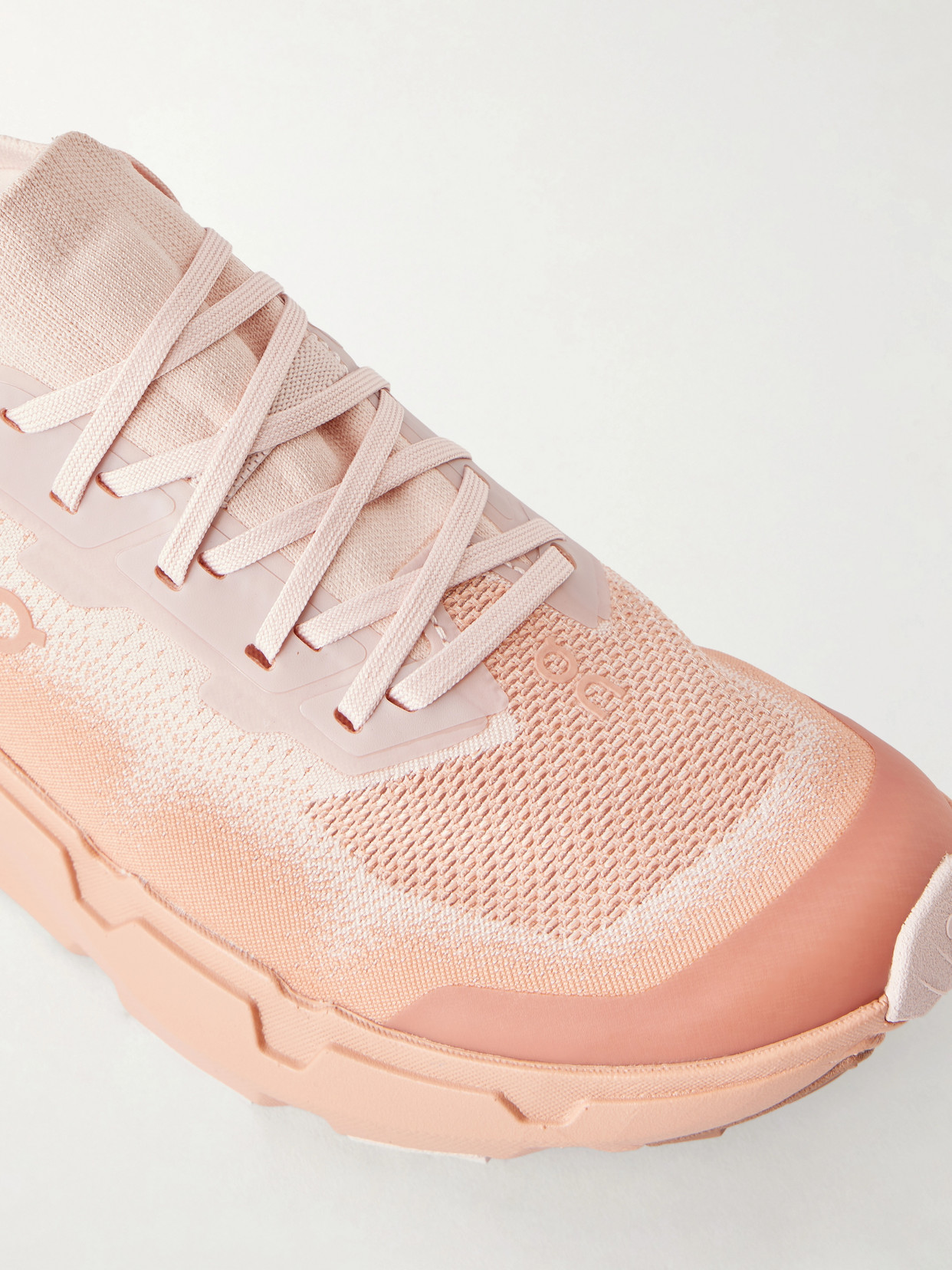 Cloudsoma Rubber-Trimmed Stretch Recycled-Knit Sneakers