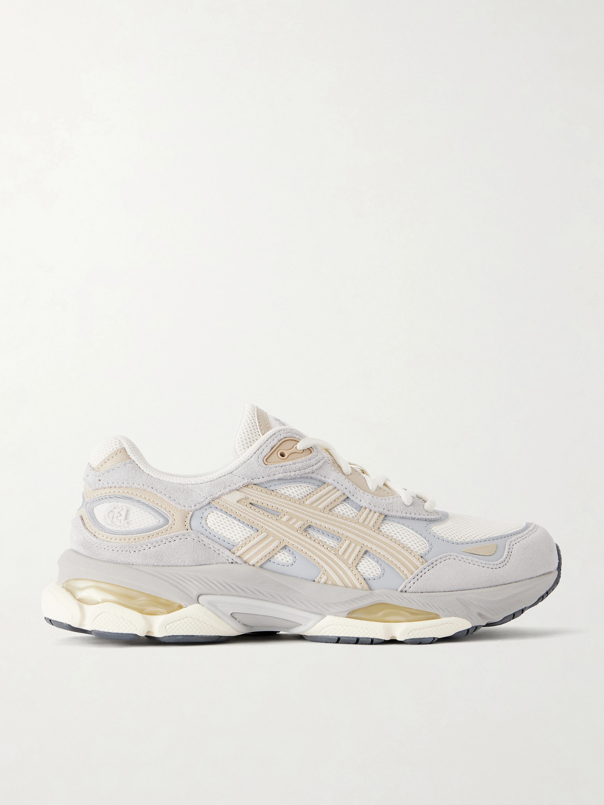 Gel-Nyc 2.0 Suede-Trimmed Lace-Up Sneakers