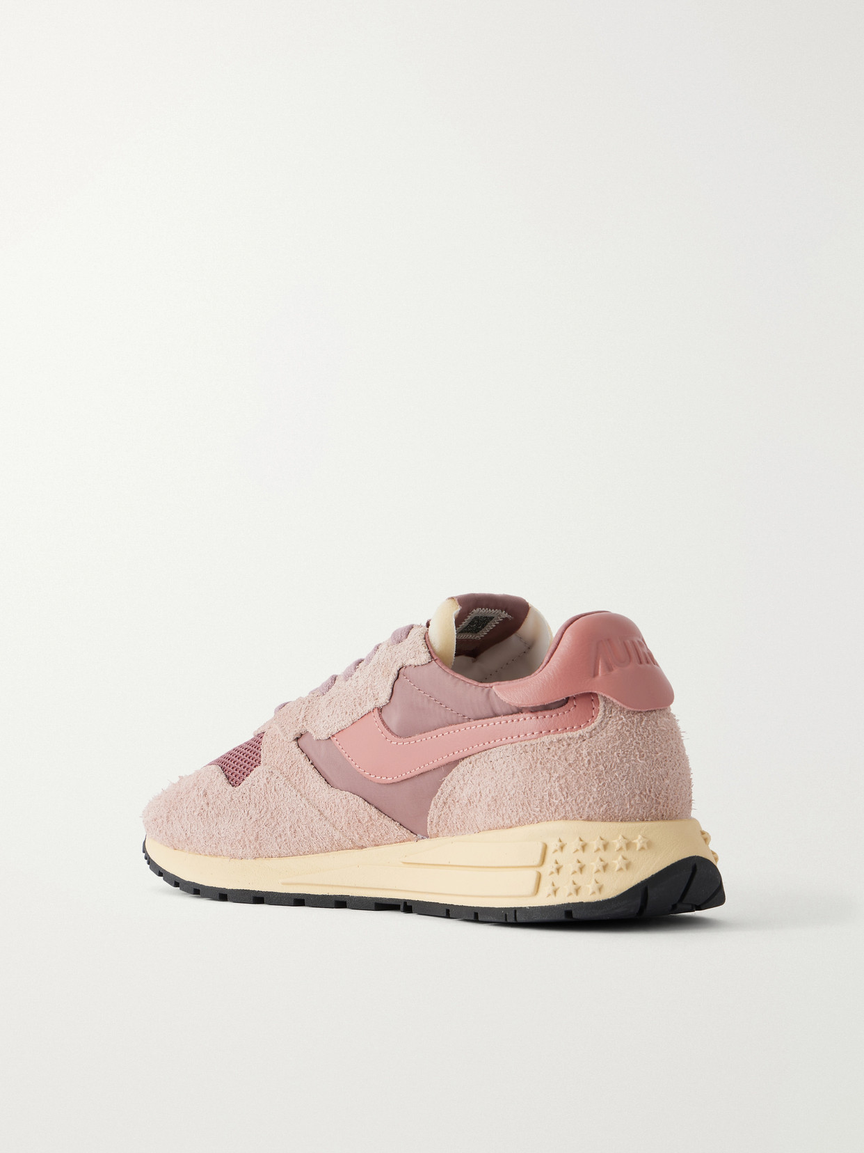 Reelwind Low Leather And Suede-Trimmed Mesh And Sneakers