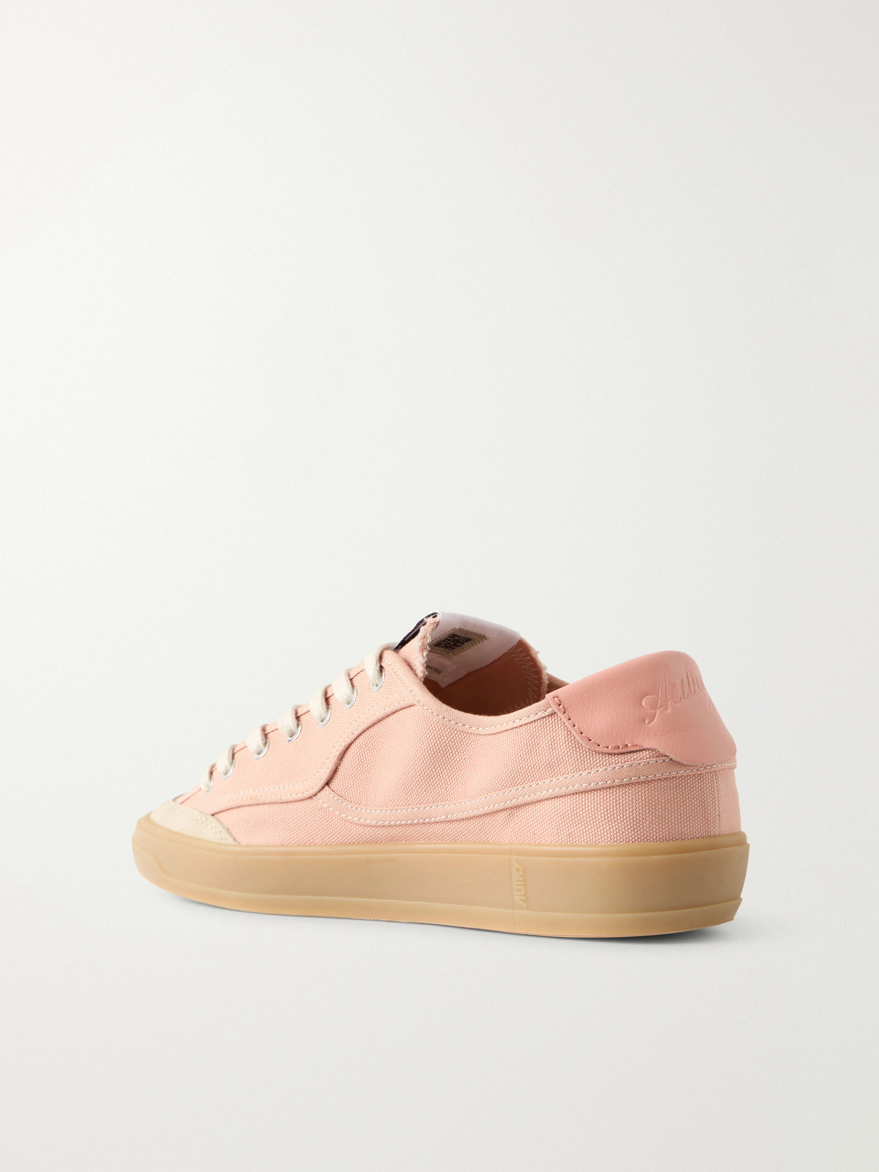 Windscape Low Suede-Trimmed Canvas Sneakers