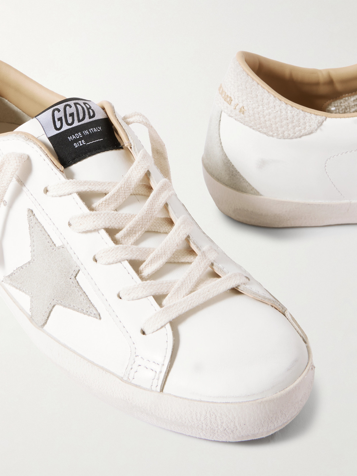 Super-Star Distressed Sneakers