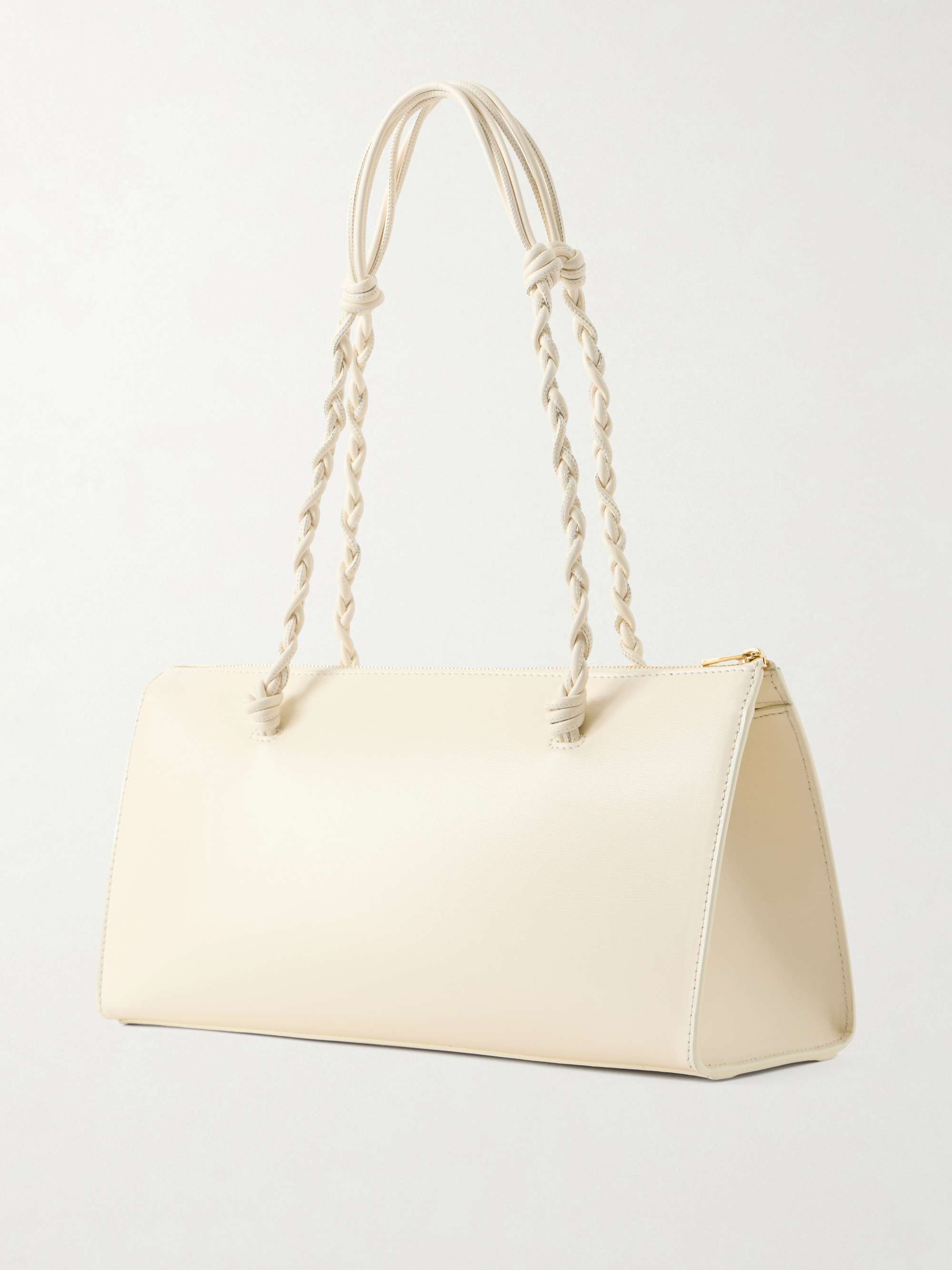 JIL SANDER Tangle Tent leather shoulder bag | NET-A-PORTER