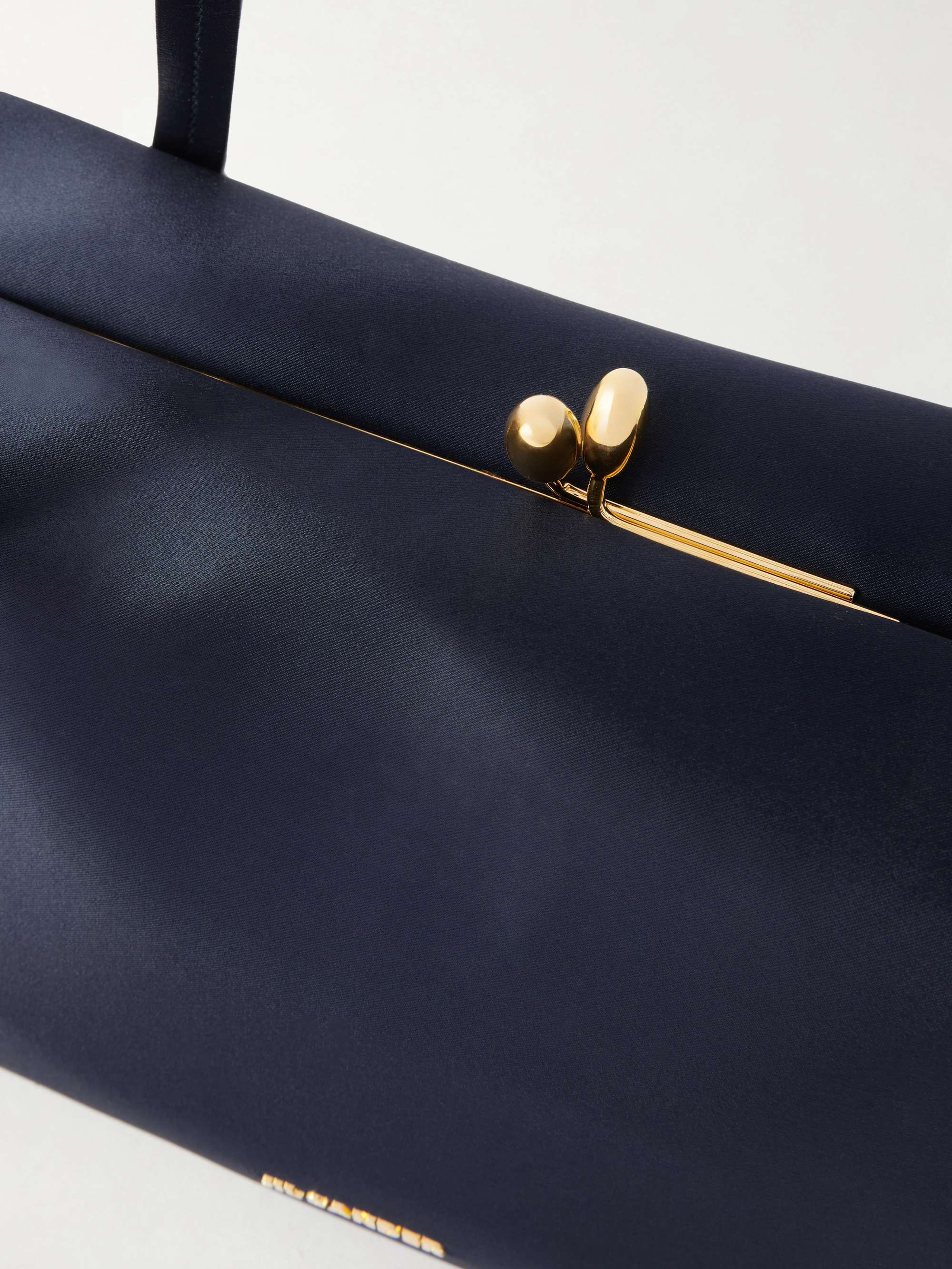 JIL SANDER Goji Pillow satin shoulder bag | NET-A-PORTER