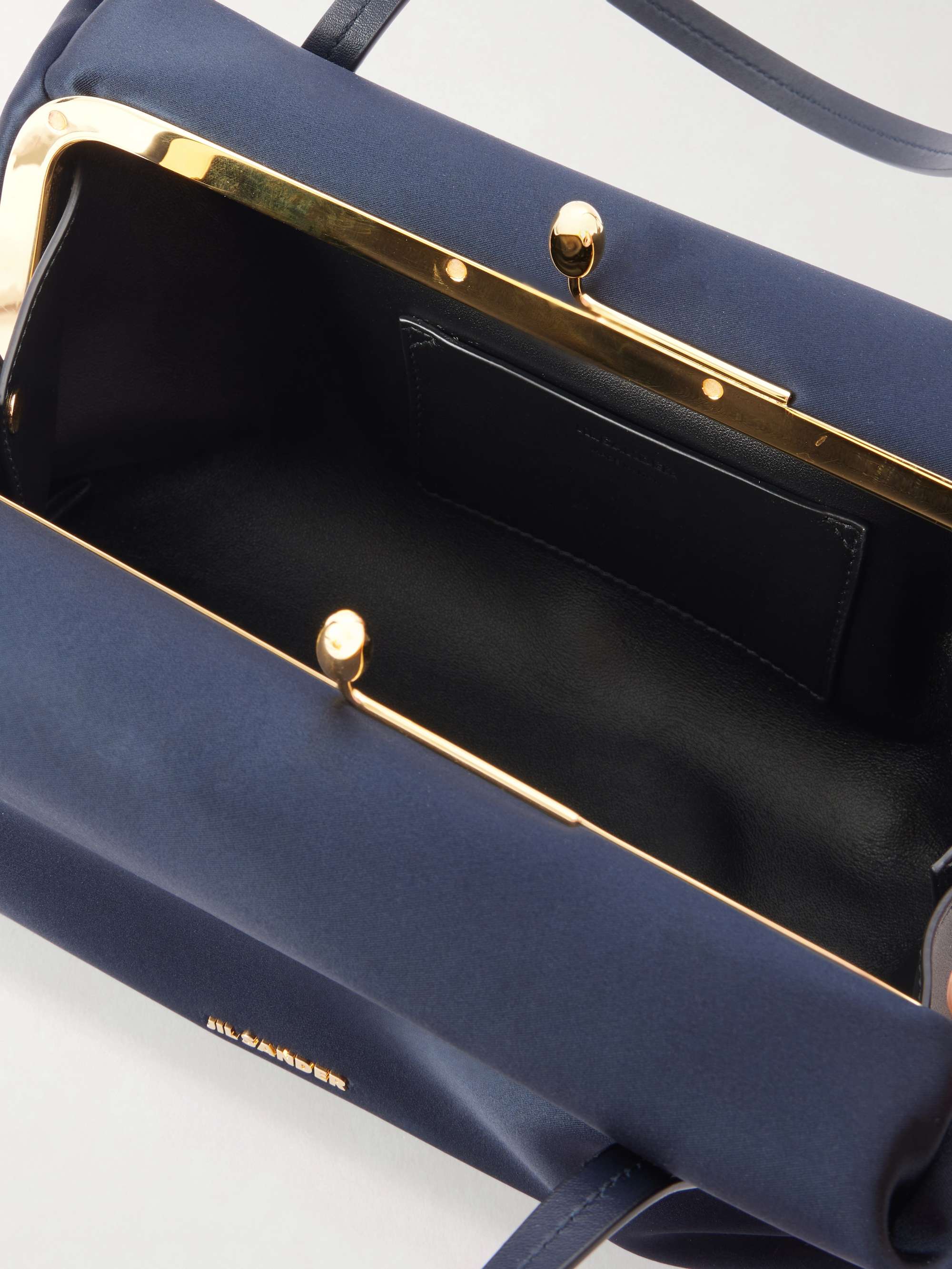 JIL SANDER Goji Pillow satin shoulder bag | NET-A-PORTER