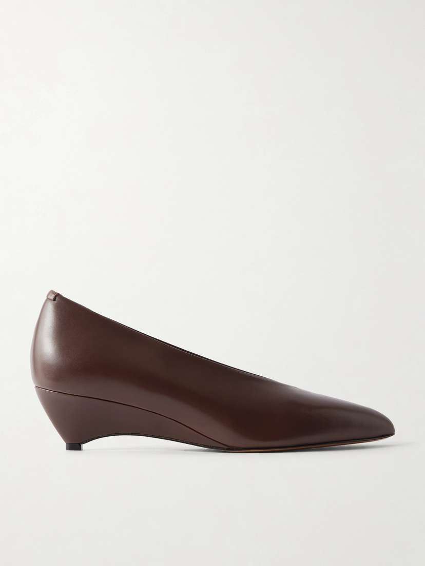 Jil Sander Arc Leather Pumps | Thumbnail 6