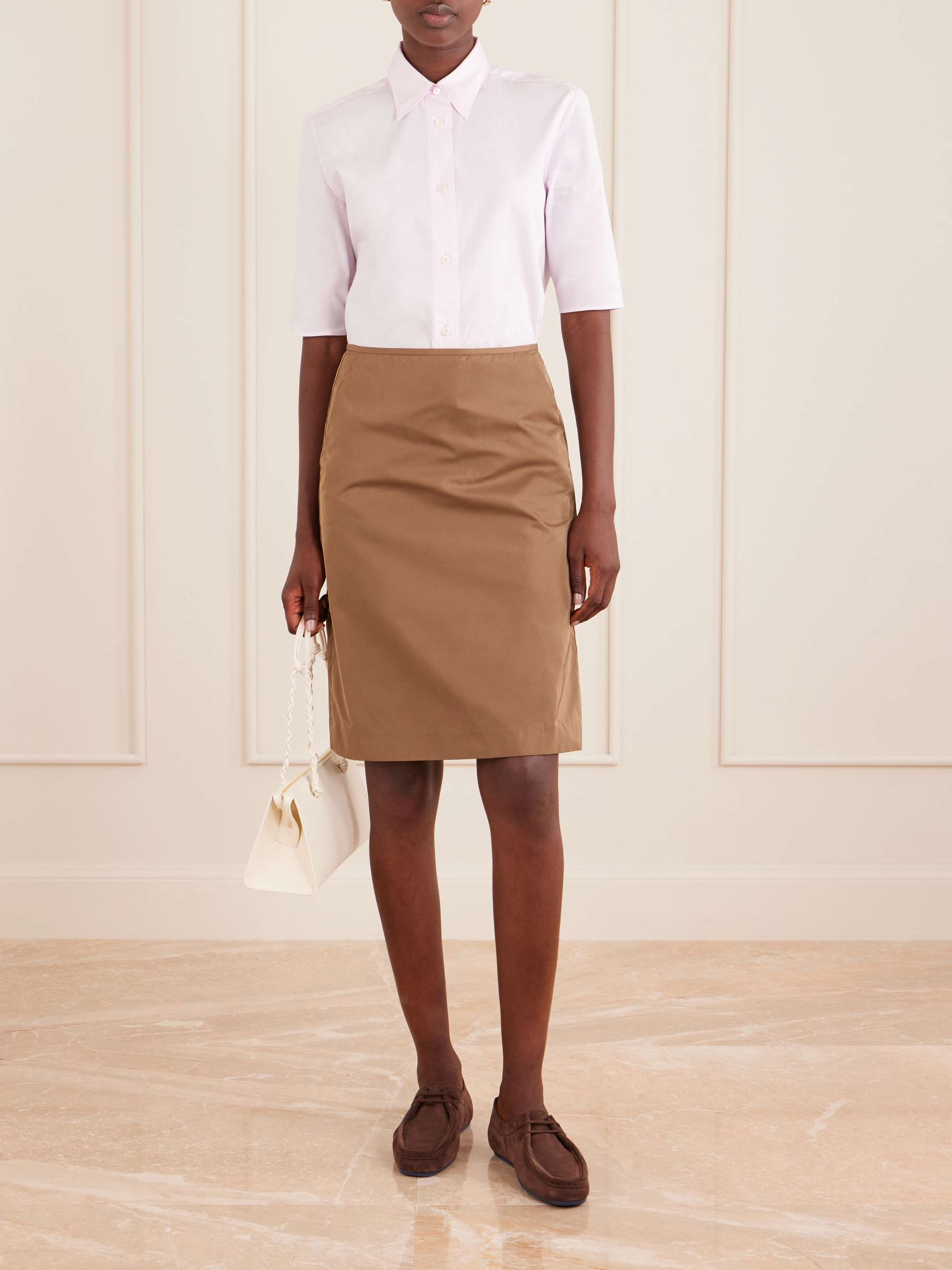JIL SANDER Suede lace-up shoes | NET-A-PORTER