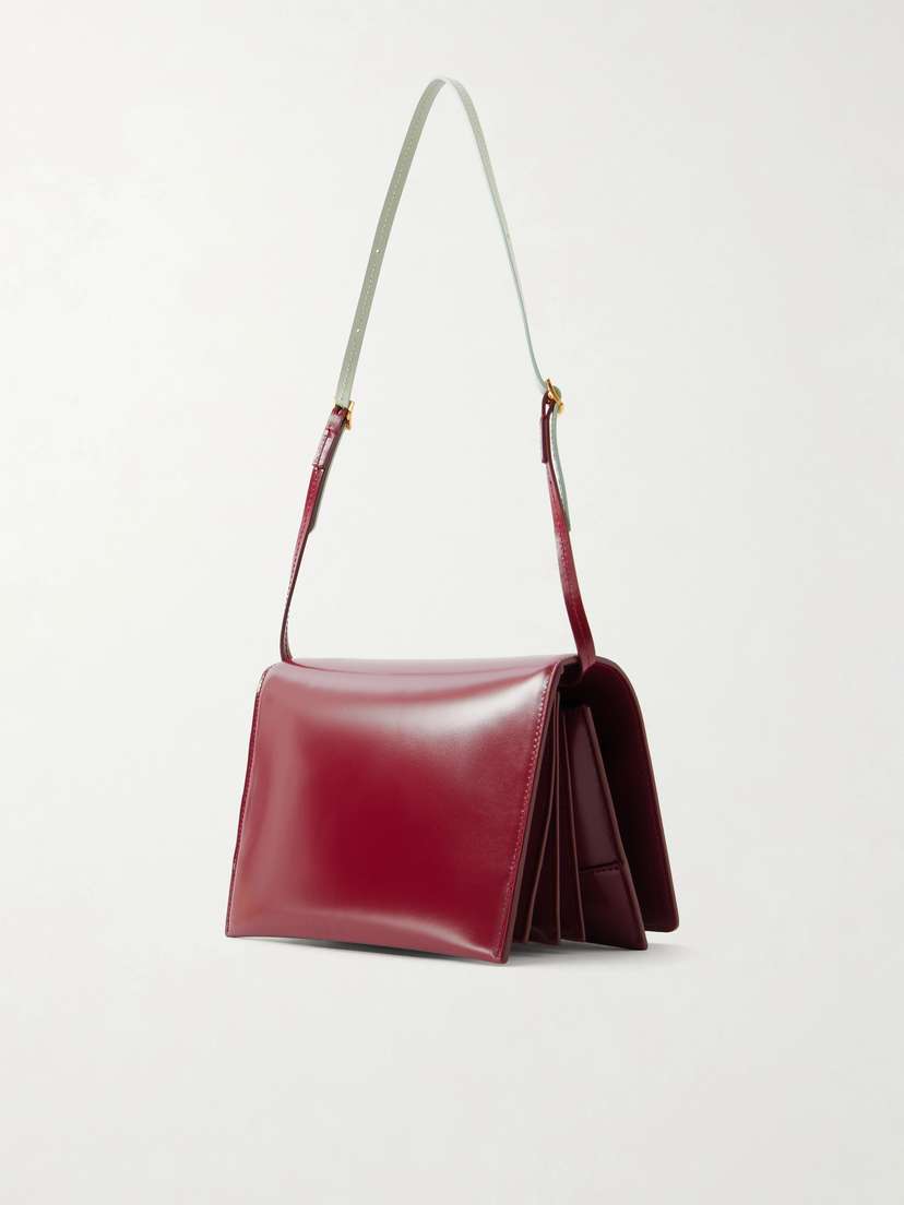 Jil Sander File Small Leather Shoulder Bag | Thumbnail 4 Jil Sander File Small Leather Shoulder Bag | Thumbnail 4