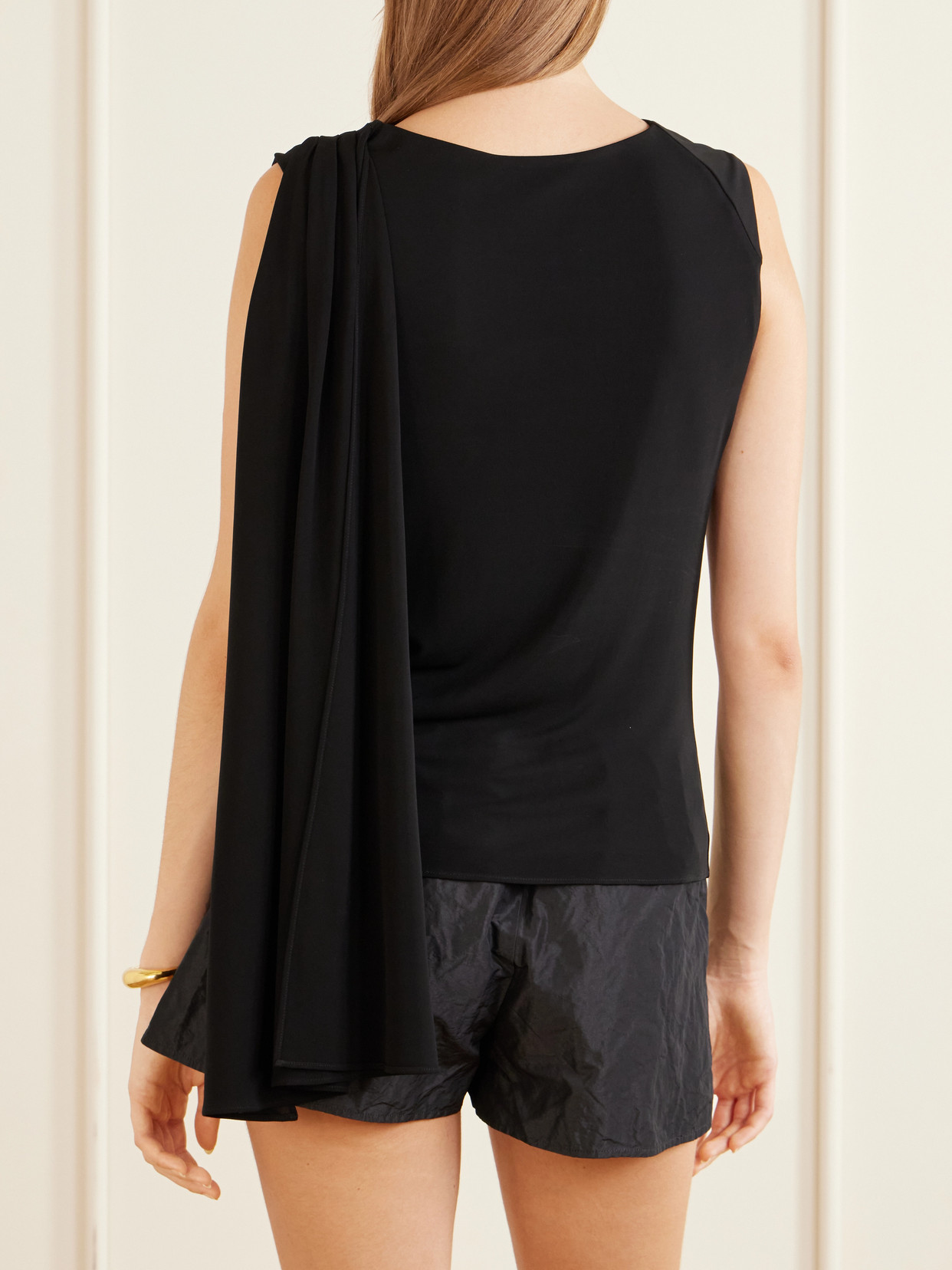 Floriana Ruched Jersey Tank