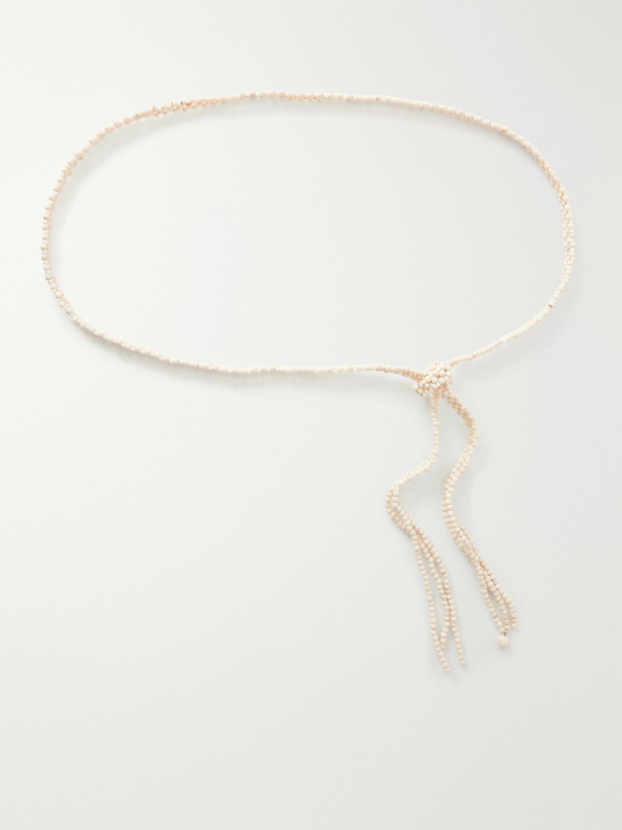 Kallmeyer Sora Beaded Belt In Neutrals