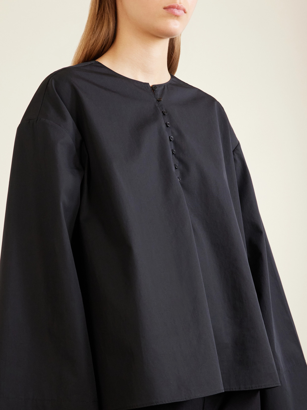 Marguerite Cotton-Poplin Blouse