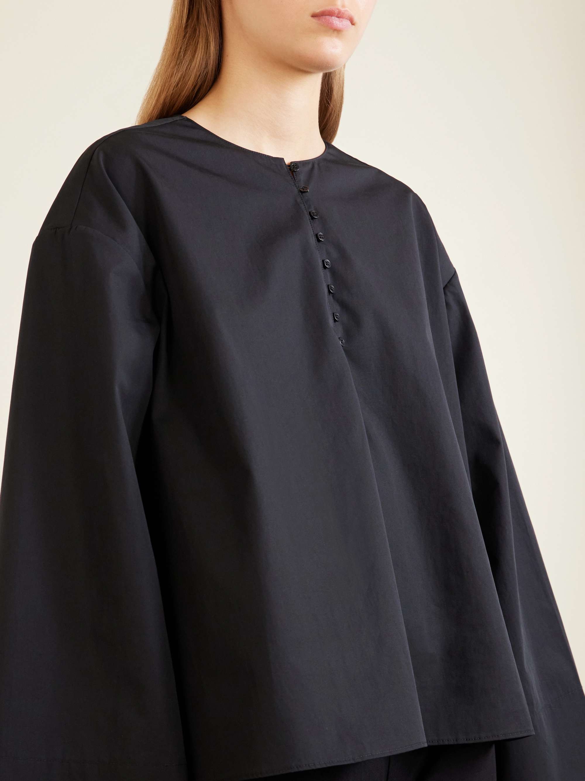 KALLMEYER Marguerite cotton-poplin blouse | NET-A-PORTER