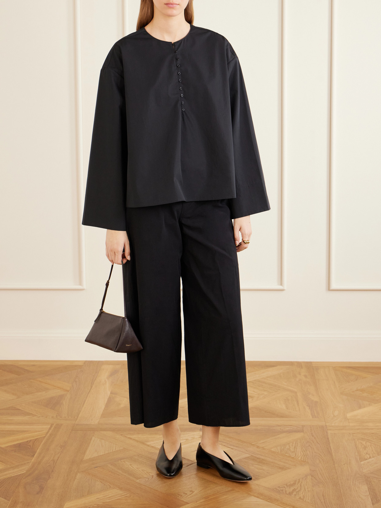 Marguerite Cotton-Poplin Blouse