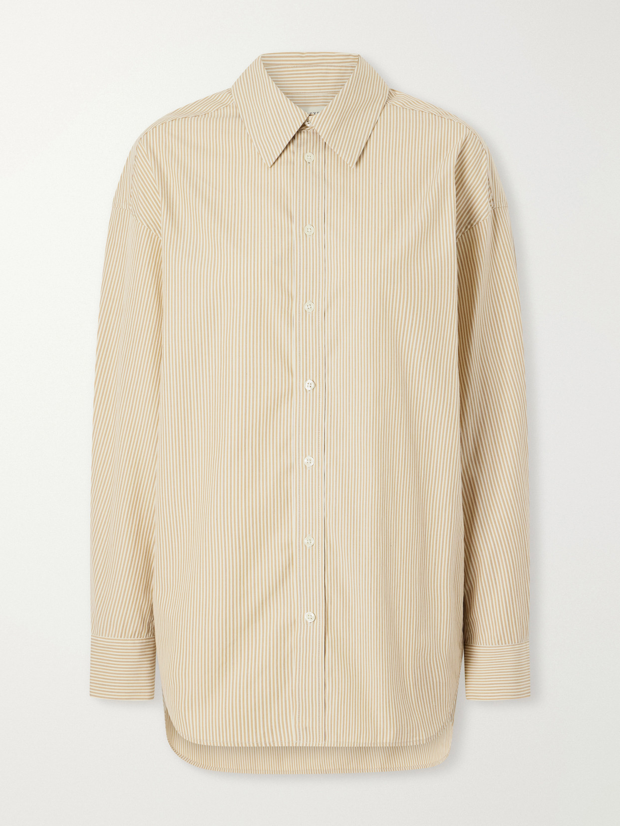 Kallmeyer Dani Cotton Poplin Shirt In Neutrals