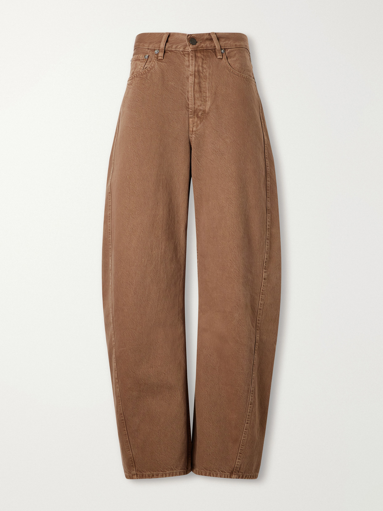 Kallmeyer Callum High-rise Wide-leg Jeans In Metallic