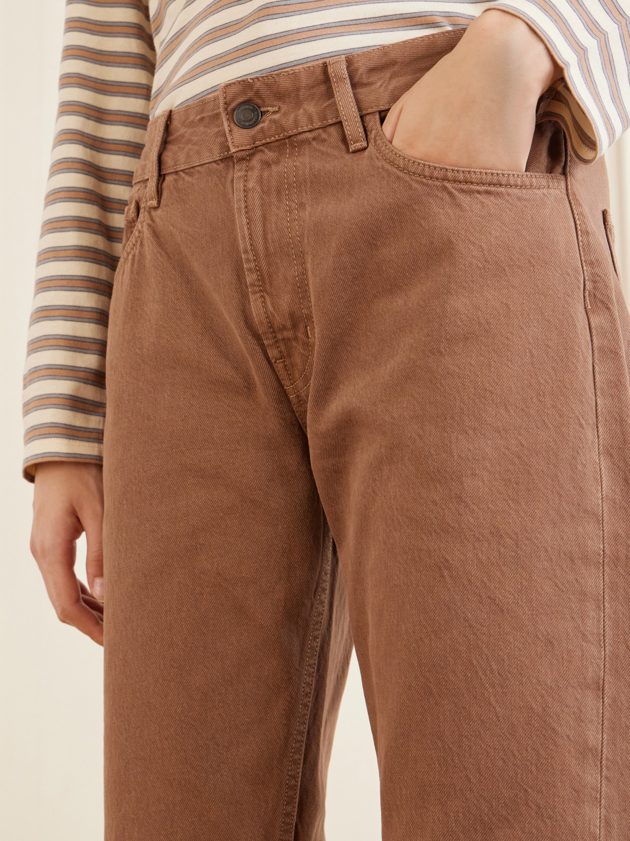 Adina Low-Rise Straight-Leg Jeans