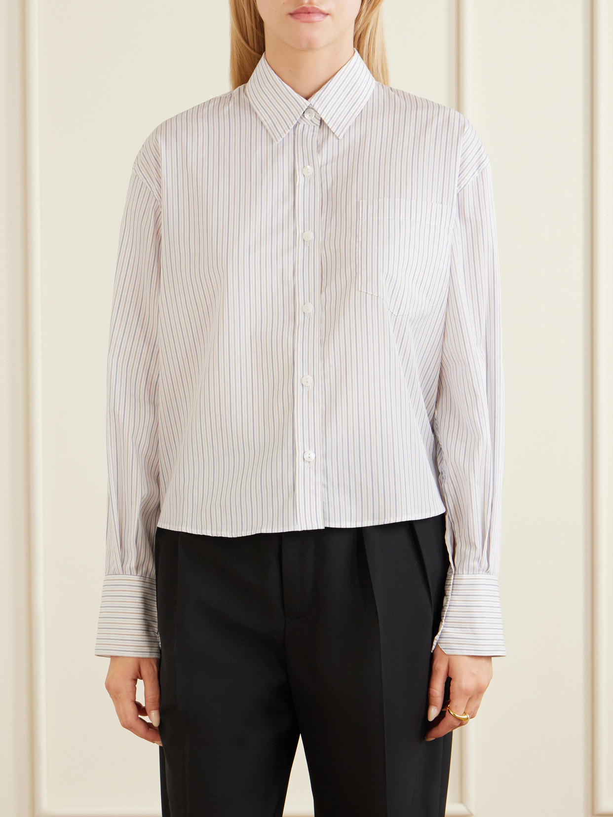 Striped Organic Cotton Shirt
