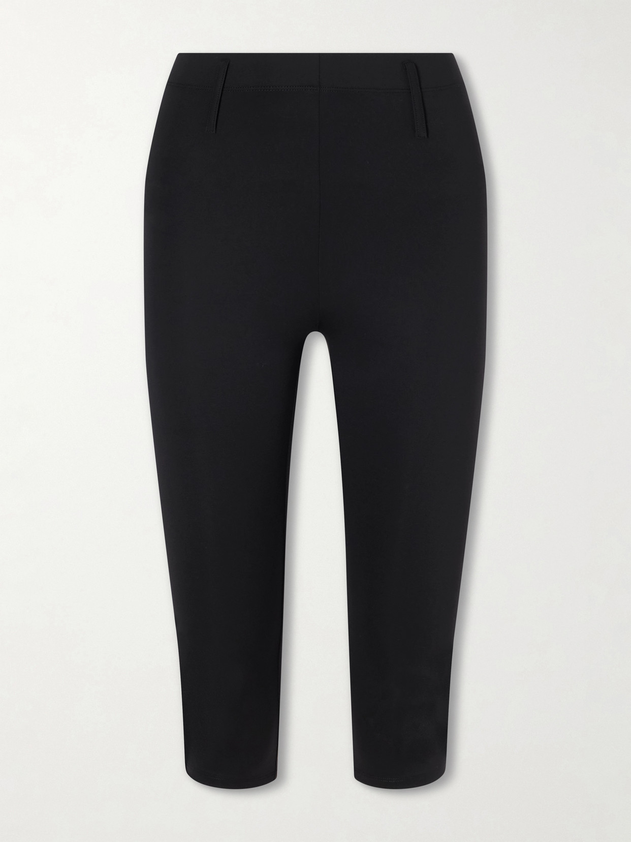 Maria Mcmanus Stretch-knit Capri Leggings In Black