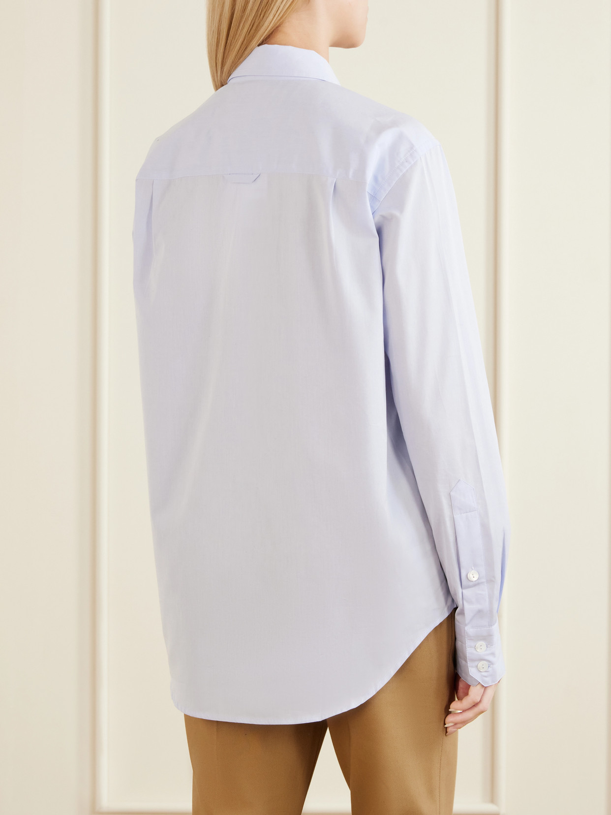 Organic Cotton-Poplin Shirt