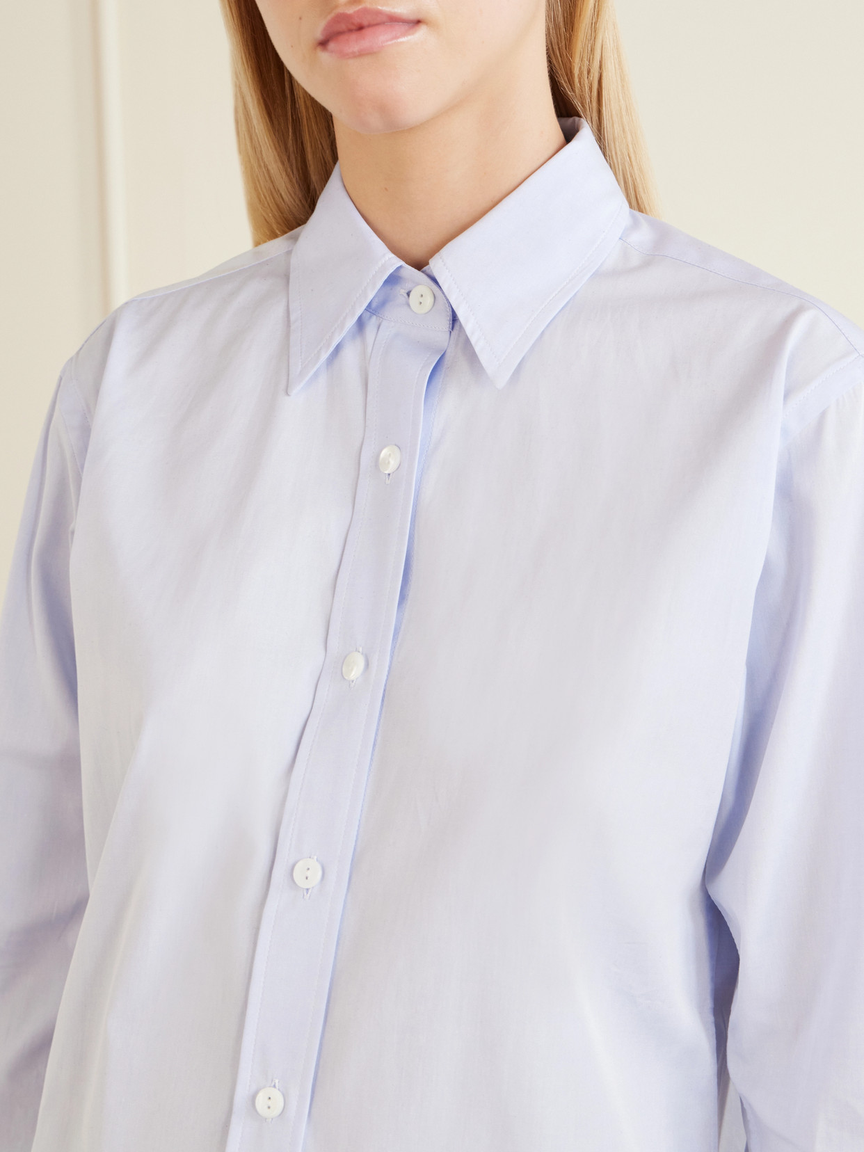 Organic Cotton-Poplin Shirt
