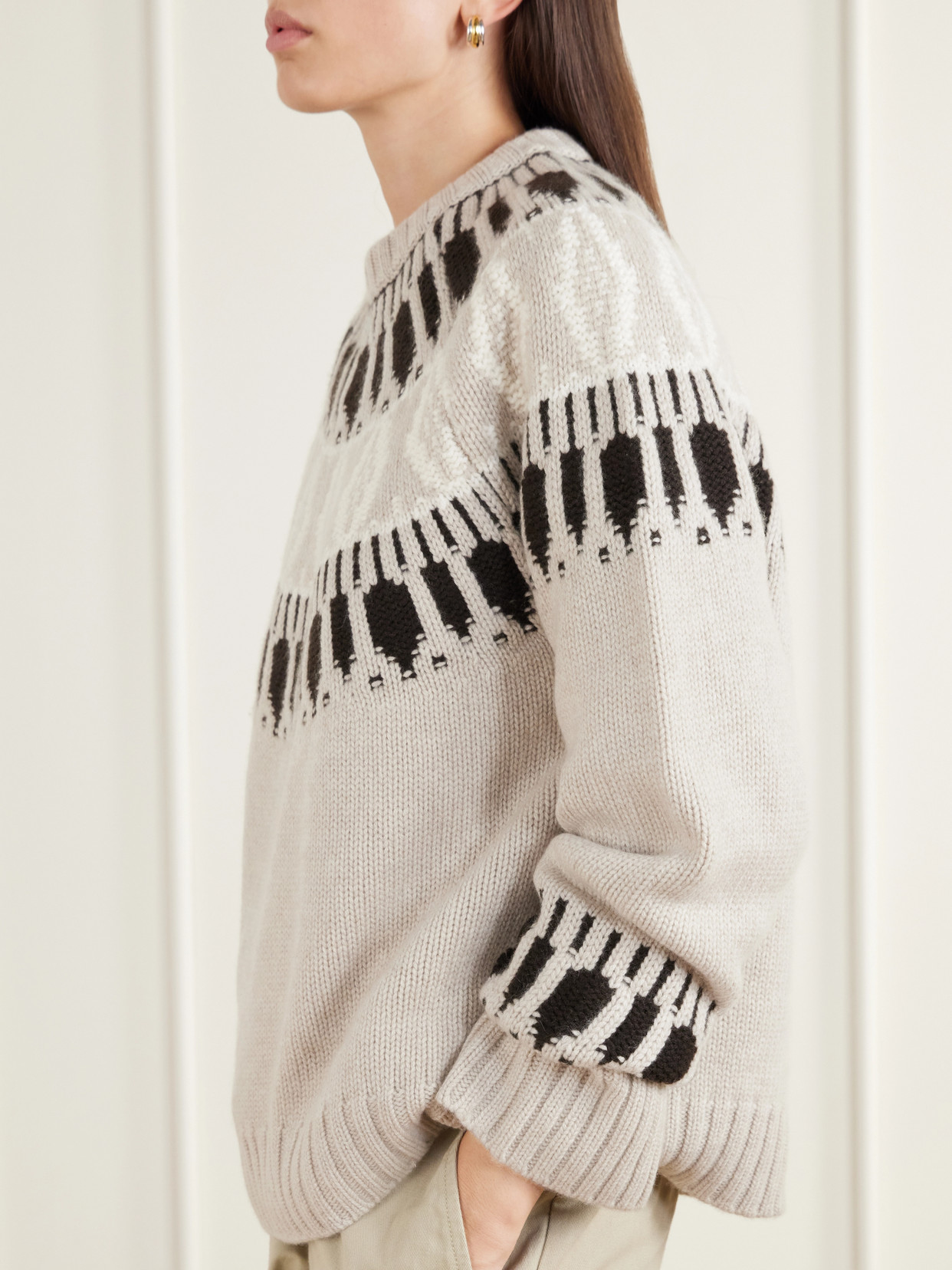 Jackson Fair Isle Cashmere Sweater
