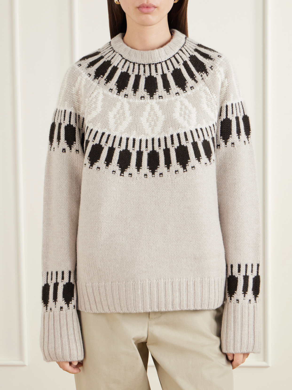 Jackson Fair Isle Cashmere Sweater