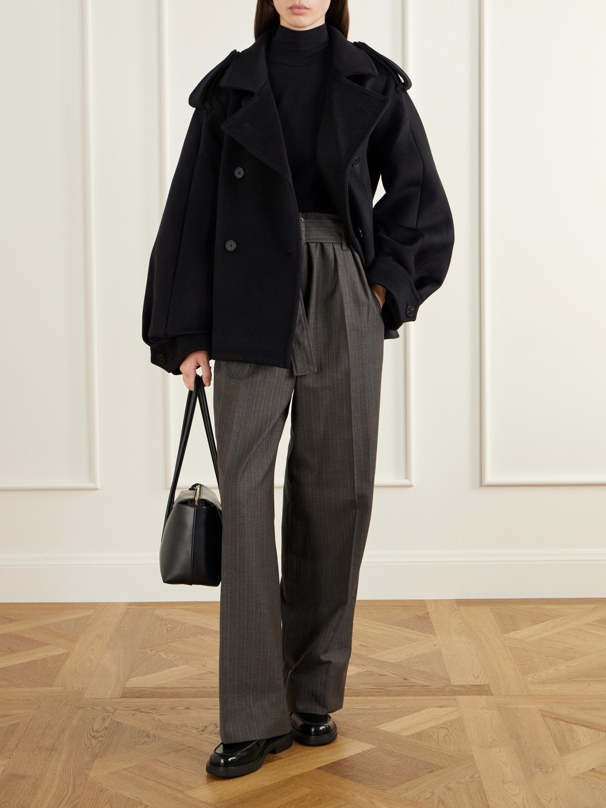 Palace Wool Cashmere And Silk-Blend Coat