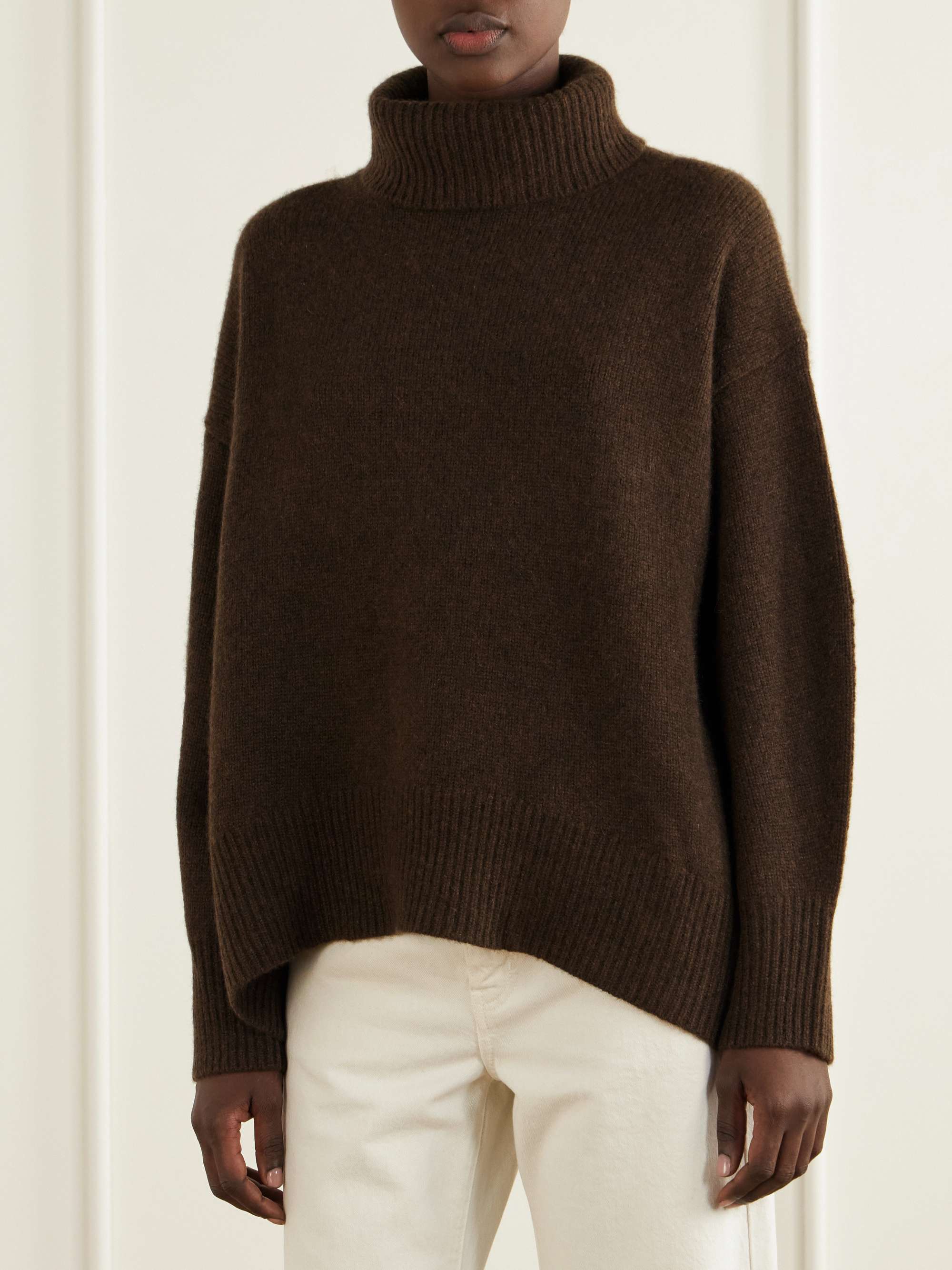 ARCH4 World's End organic cashmere turtleneck sweater
