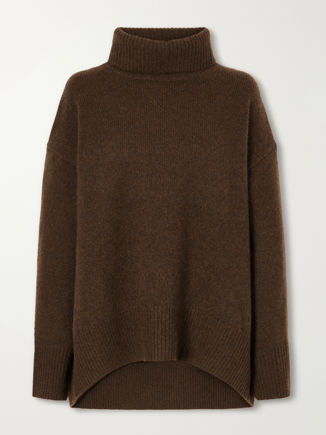 Arch4 World's End Cashmere Turtleneck Sweater In Brown