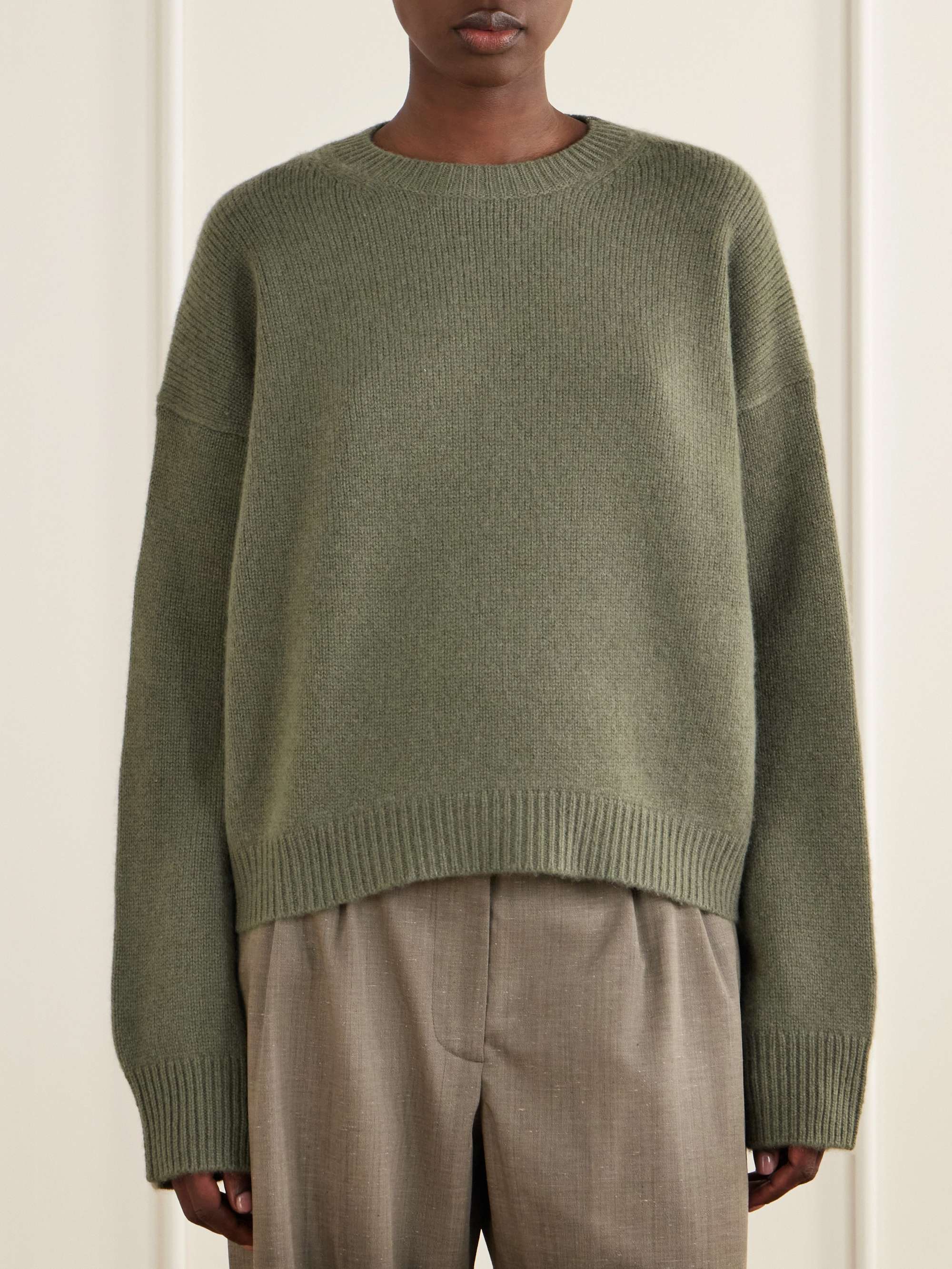 ARCH4 + NET SUSTAIN The Ivy cashmere sweater
