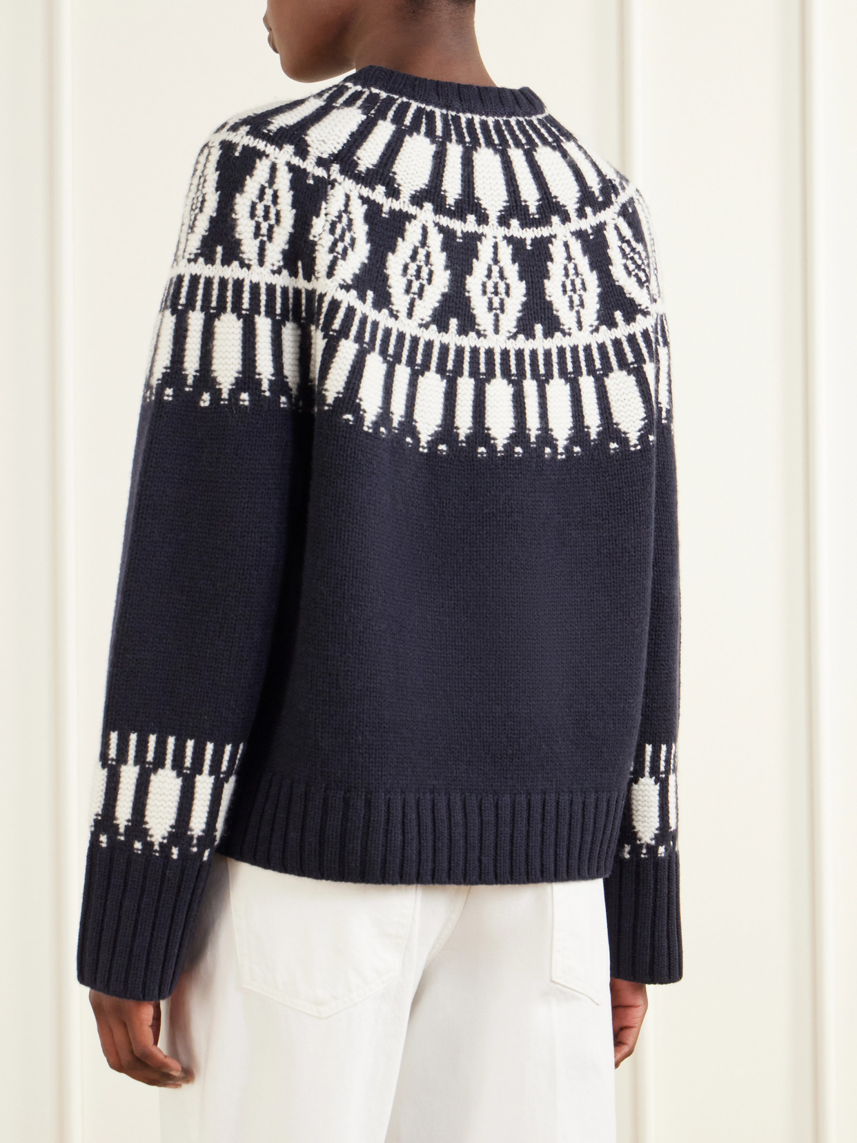 Jackson Fair Isle Cashmere Sweater