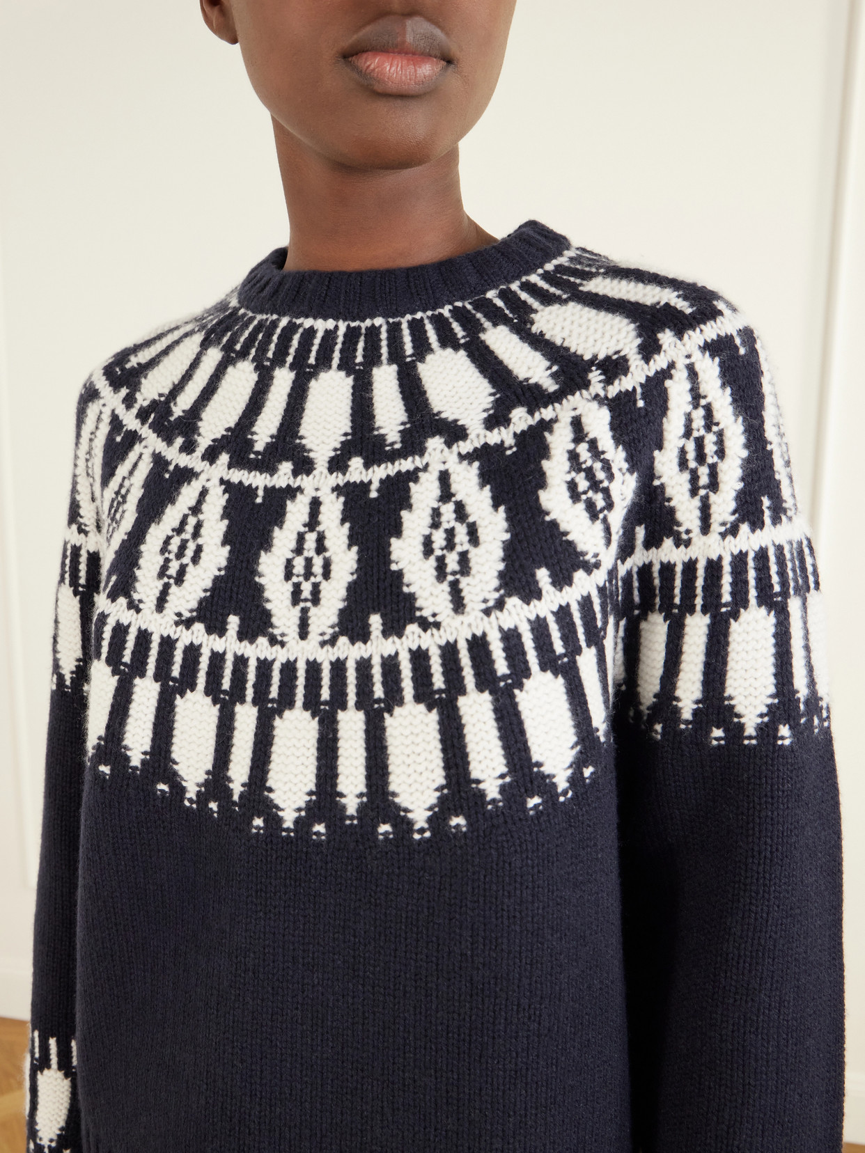 Jackson Fair Isle Cashmere Sweater