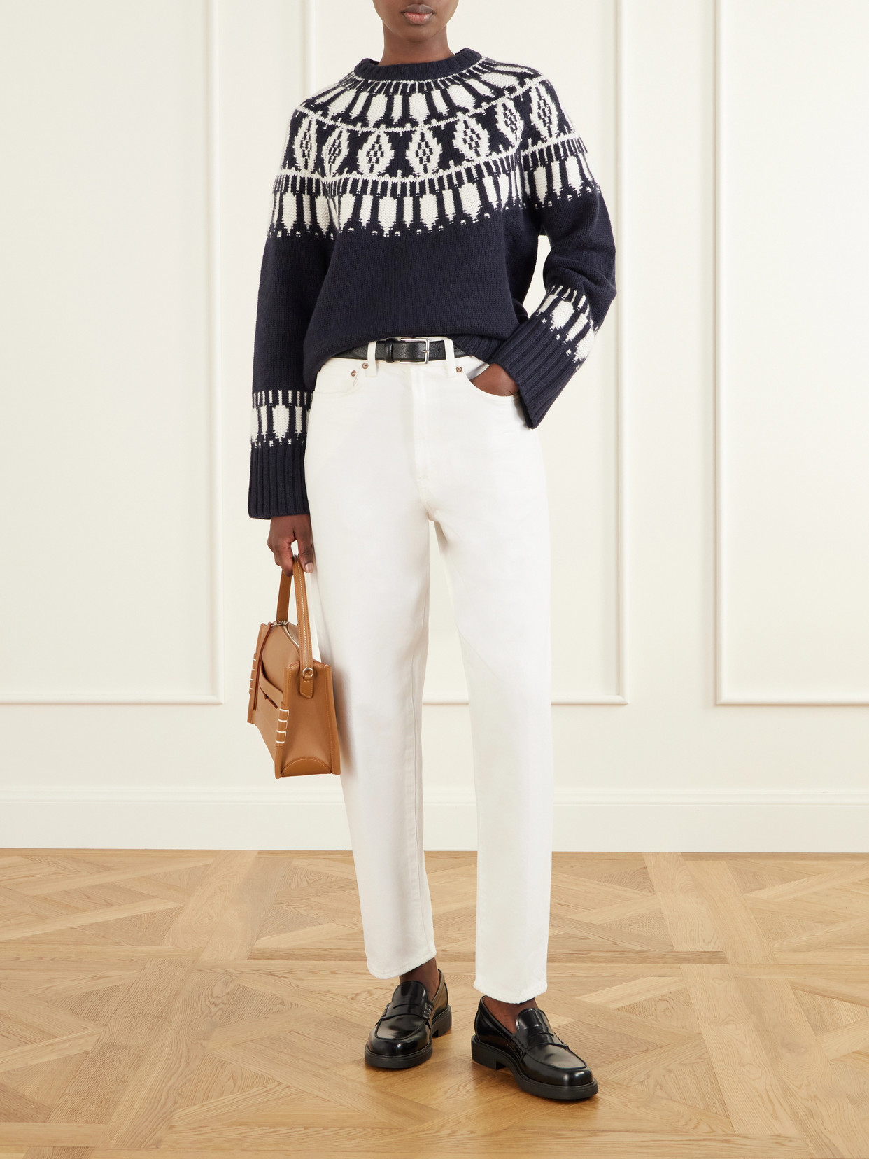 Jackson Fair Isle Cashmere Sweater