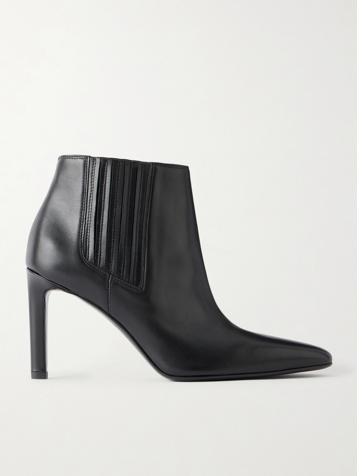 Nili Lotan - Lauretta Leather Ankle Boots - Black